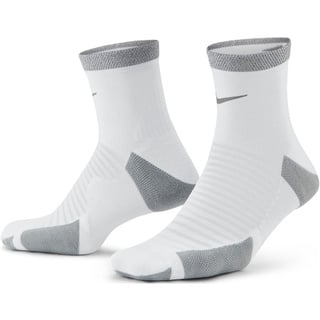 Nike Unisex Spark Cushioned Ankle Running Socks weiß