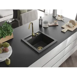 Mexen Vito 520 x 490 mm Schwarz gesprenkelt