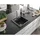 Mexen Vito 520 x 490 mm Schwarz gesprenkelt