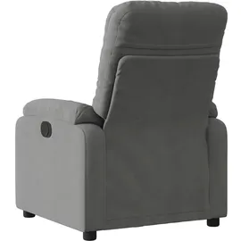 vidaXL Relaxsessel Dunkelgrau Mikrofasergewebe