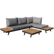 acamp® Naxos Lounge-Set grau