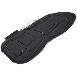 Wiltec Massagematte mit Wärmefunktion schwarz
