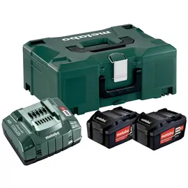 Metabo Basis-Set Li-Power 2 x 5,2 Ah + Ladegerät + metaBox 685065000