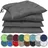 NatureMark Stuhlkissen 40 x 40 cm Grau