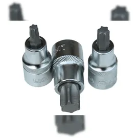 boni-shop Torx Nuss Set 9tlg, T20-T60, 1/2 Zoll, 55mm, Chrom Vanadium