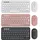 Logitech Pebble 2 Combo (DE, Kabellos), Tastatur, Weiss