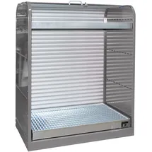 Bauer Rollladenschrank Stahlblech grau