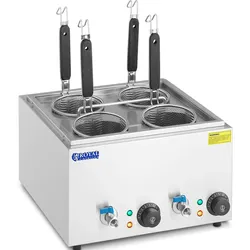 Royal Catering Nudelkocher mit 4 Körben - Temperatur: 30 - 110 °C