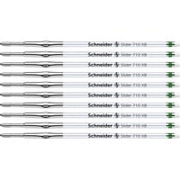 Schneider 171004 Slider 710 Kugelschreibermine (ViscoGlide-Technologie, Strichbreite XB) 10