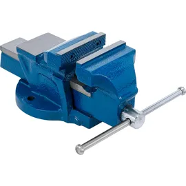 BGS Schraubstock Metall 80 mm blau