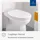Villeroy & Boch O.novo WC-Sitz 88236101 Weiß Alpin