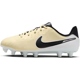 Nike Jr. Tiempo Legend 10 Academy MG lemonade/metallic gold coin/schwarz 34