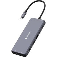 Verbatim USB-C Pro Multiport Hub CMH-14, USB-C 3.0 [Stecker] (32154)