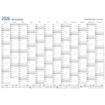 Staedtler Jahresplaner A3 Grau 2026