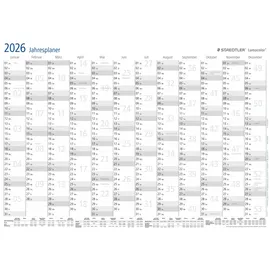 Staedtler Jahresplaner A3 Grau 2026