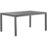 Beckhuis Living Solpuri Classic Dining Tisch 240x100 cm Aluminium Höhe 75 cm