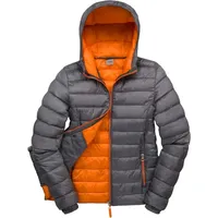 Result Ladies Snow Bird Padded Jacket - Farbe: Grey/Orange