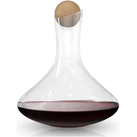 Intirilife Glas Karaffe mit 1.8 Liter Serviergefässe, Transparent
