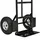 Juskys Sackkarre Basic in schwarz mit roten Griffen klappbar