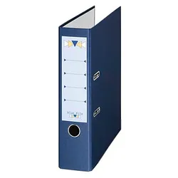 bluefile blue file Ordner dunkelblau Karton 8,0 cm DIN A4