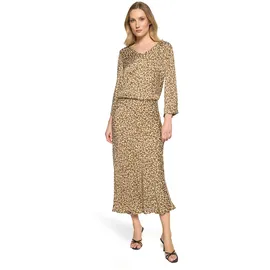 Betty Barclay Schlupfbluse mit Leoprint Beige 36