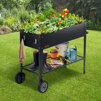 Vevor Hochbeet mit Rädern 108 x 49,5 x 80