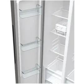 Gorenje G600 NRR9185EAXL Side-by-Side (550 l, 1786 mm hoch, Edelstahl)