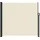 furnicato Seitenmarkise 180 x 600 cm Creme Polyester