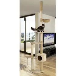 ROHRSCHNEIDER Kratzbaum »Lucy«, für Katzen, Holzwerkstoff, beige