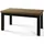 alpimeble Rechteckiger Esstisch 120 x 76 x 160 cm Lefkas