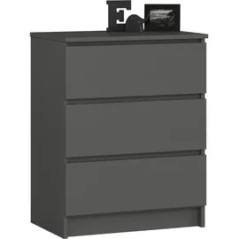 milord furniture Highboard K60 60 x 77 x 40 cm Grau
