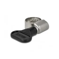 Delock Butterfly - Schlauchschelle - geeignet für 8 - 12 mm Schlauch - Schwarz (