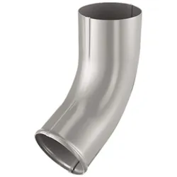 Fallrohrbogen | Stahl | Ø 100 mm | 9007 - Graualuminium