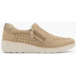 Komfort Slipper - Damen - taupe