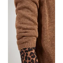 Monari Jacke Stricküberwurf Basic Braun M