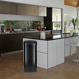 TALK-POINT Sensor Mülleimer 40 l Schwarz