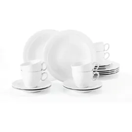 SELTMANN WEIDEN Trio Kaffeeservice 18-tlg. T weiß