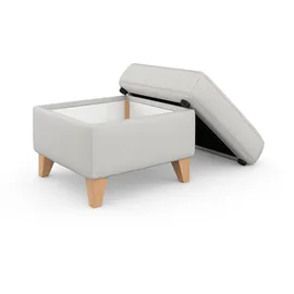 sit&more Visby Soft clean hellgrau/buche natur