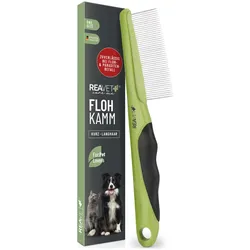 REAVET Flohkamm für Hunde & Katzen - Zuverlässige Parasitenentfernung