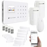 VisorTech GSM-Alarmanlage mit Funk- & Handynetz-Anbindung XMD-4400.pro 14 St.