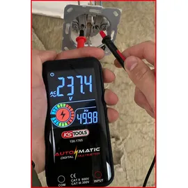 KS Tools Automatik Digital-Multimeter 150.1765