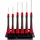 Wiha Feinschraubendreher Set PicoFinish® TORX® 6-tlg. mit Halter T4-T9