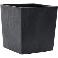 Siena Garden Pflanzentopf, schwarz Betonoptik, 40 x 41 cm