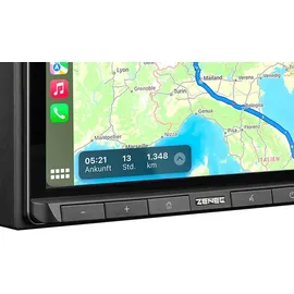 Zenec Z-N538 2-DIN 6,75“ (17,1cm) Touchscreen, schwarz