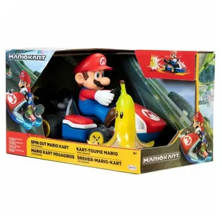 Jakks Pacific Nintendo Super Mario Kart Mario Spinout Racer, 6 cm, Bunt