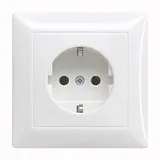 Busch-Jaeger Schuko-Steckdose Unterputz alpinweiß 1 St.