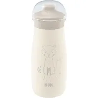 NUK Trinkflasche Edelstahl Mini-Me beige, 300ml,