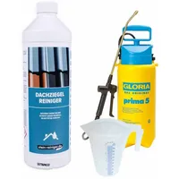 Stein-reiniger.de - Dachziegel Reiniger Konzentrat 1 Liter set