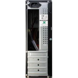 Inter-Tech IT-607 mini-ITX/μATX Gehäuse - Schwarz (ohne Netzteil)