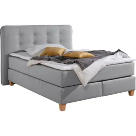 Home Affaire Boxspringbett 158 x 209 cm Grau